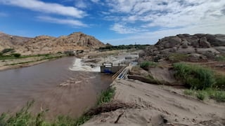 Instalan geobolsas para reducir impacto económico de El Niño en zonas críticas de Lambayeque