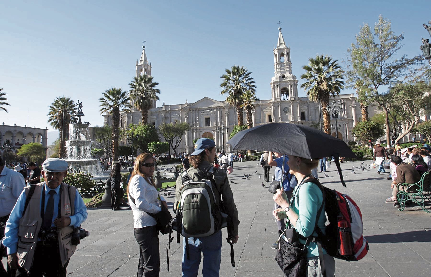 Arequipa recibe gran cantidad de visitantes. Foto: GEC.