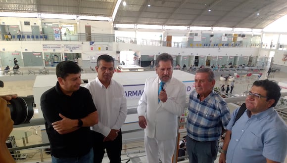 Concejales de la comuna de Taltal visitaron el "Hospitalidad de la Solidaridad" de Tacna. (Foto: Adrian Apaza)