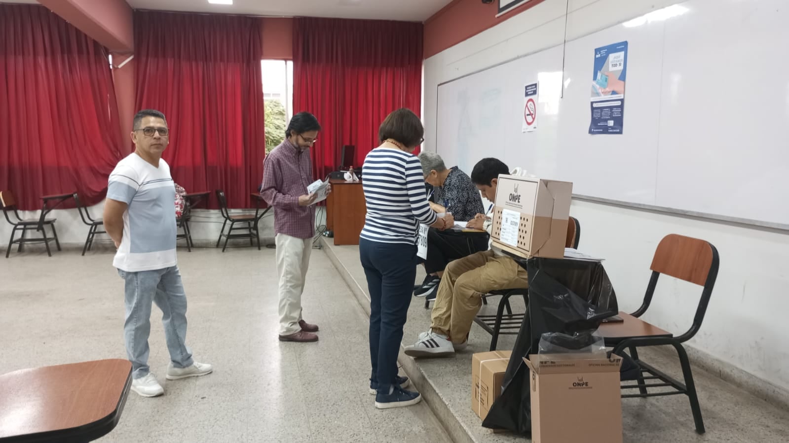 En la Universidad Nacional de Trujillo (UNT) se tiene previsto instalar 85 mesas de sufragio. (Fotos: Johnny Aurazo)
