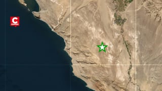 Sismo de magnitud 4.0 se registró al sur de Ica este 3 de septiembre