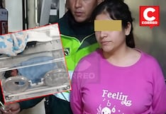 Huancayo: Detienen mujer con recién nacido y dice que se lo regalaron