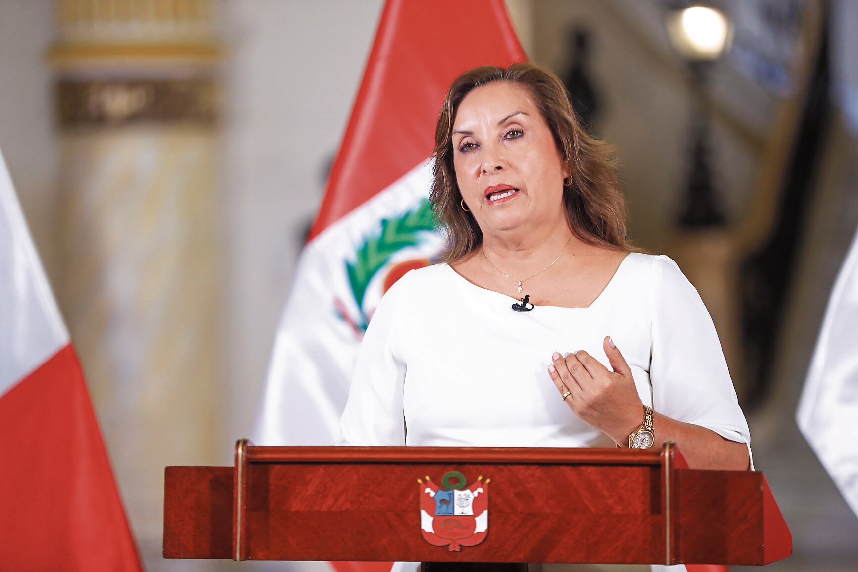 Tras reunirse con las autoridades de la región La Libertad, la mandataria anunciará desde Palacio de Gobierno qué medidas se han tomado tras la muerte de 13 trabajadores en un mina en Pataz.