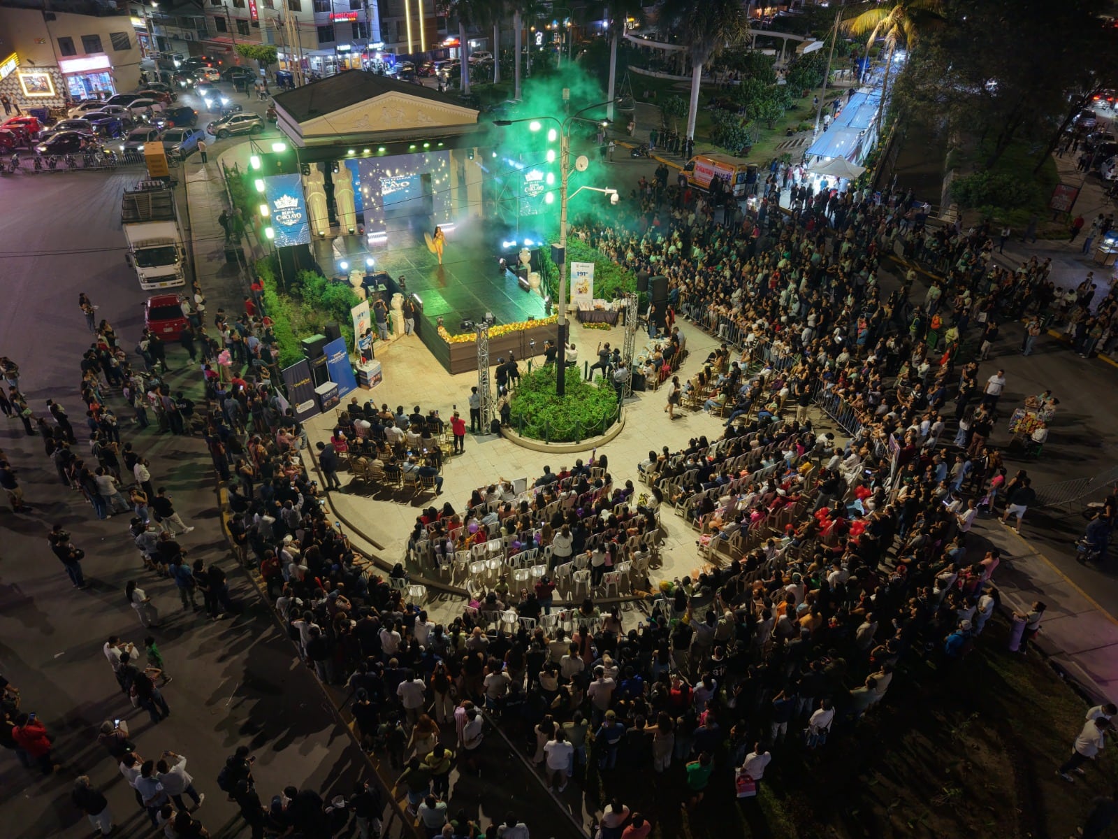 Chiclayanos se congregaron a Paseo de las Musas para evento.