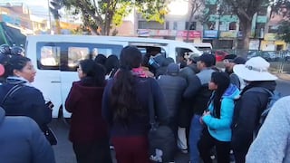 Paro de transportistas en Arequipa: manifestantes actúan con vandalismo (VIDEO)