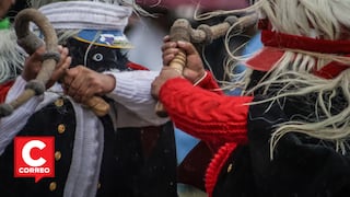 La majestuosidad del gamonal y la furia del valeroso chinchilpo en Huayucachi (FOTOS)