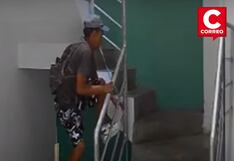 Capturan a delincuente en flagrancia al intentar robar en edificio de El Agustino