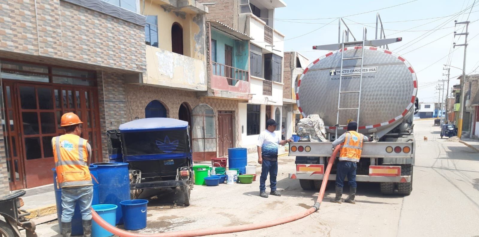 Cientos de vecinos usan cisternas que no garantizan salubridad.