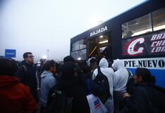 Paro de transportistas: Buses circulan en Lima y Callao (FOTOS)