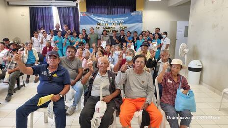 Nasca: campaña de cirugías de cataratas devuelve la visión a 120 pacientes