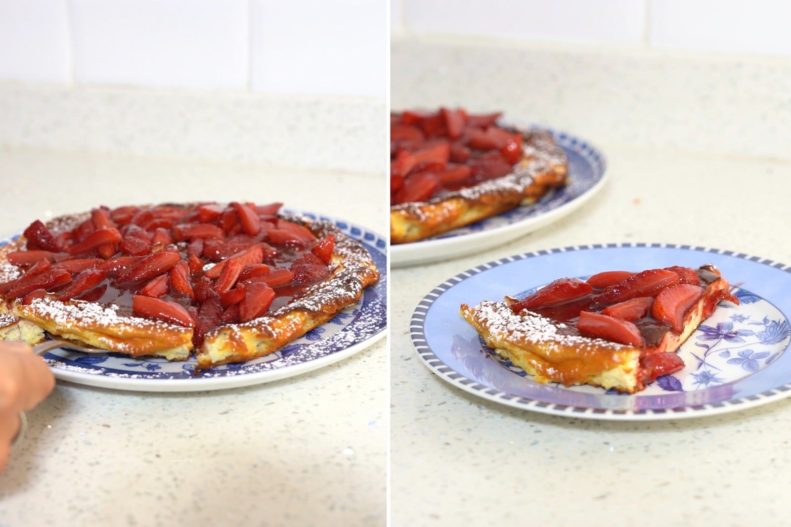 La propuesta combina queso crema con frutas y vino tinto, resaltando el potencial del queso en preparaciones dulces.