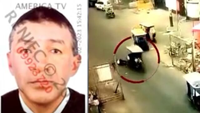 La Victoria: delincuentes en mototaxi atropellan a policía y lo dejan gravemente herido | VIDEO