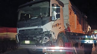 Agricultor muere al chocar camión y motofurgón en Piura