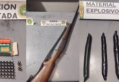 La Libertad: Intervienen a menor de edad con explosivos