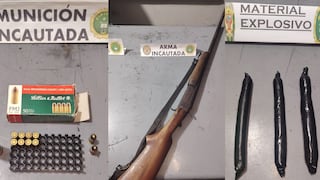 La Libertad: Intervienen a menor de edad con explosivos