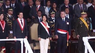 Keiko Fujimori luce diseño peruano durante la Gran Parada y Desfile Cívico Militar