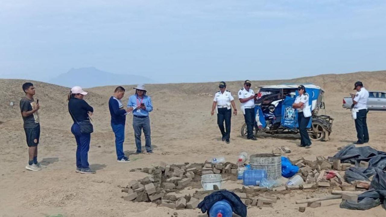Esta es la segunda vez, durante esta Semana Santa, que inescrupulosos intentan ocupar ilegalmente Pampas del Padre Abán. Se intervino a tres personas.