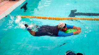 Jornada inclusiva de la disciplina de natación realizan en Piura