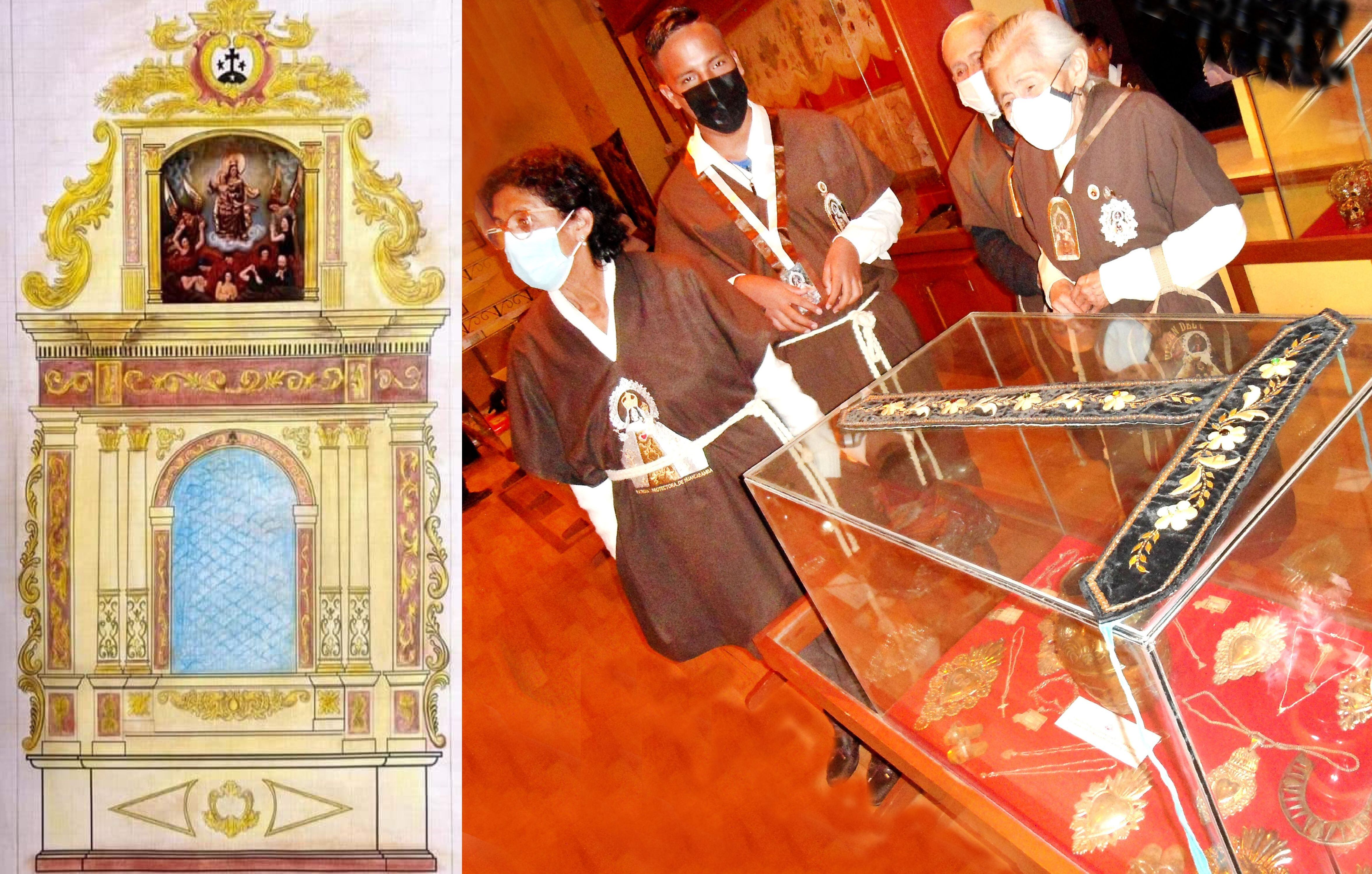 Se encuentra en un 50 % de avance, obra realizada gracias a recursos propios y donaciones.