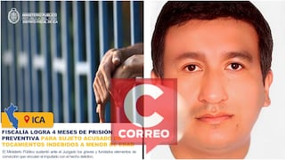 Ica: prisión preventiva contra investigado por tocamientos indebidos en agravio de menor