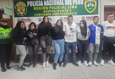Independencia: Policía captura a ocho personas acusadas de robar celular a pasajero en un bus