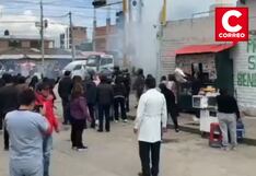 Recuperación de predio de la Sociedad de Beneficencia Huancayo terminó con agresiones y detenidos (VIDEO)
