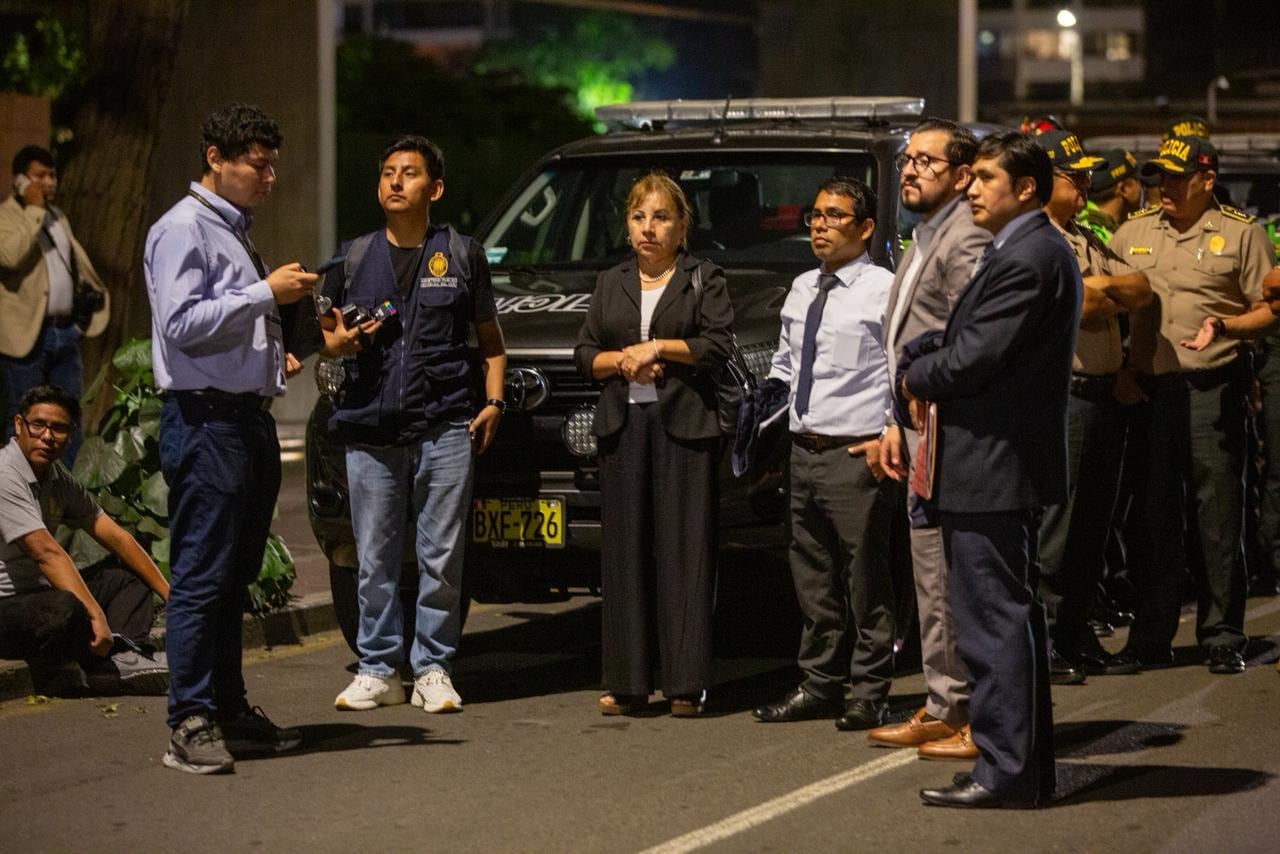 Fiscal Yanet Roller acudió hasta el lugar del accidente y canceló la inspección programada.