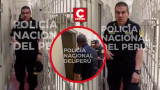 Comandante general de la PNP supervisa la carceleta donde permanece ‘El Monstruo’ (VIDEO)