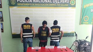 Piura: Sujeto cae con arma de fuego y tres municiones en Sullana