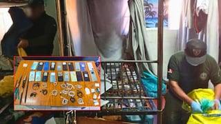 Arequipa: Incautan 25 celulares en requisas en penal de Varones