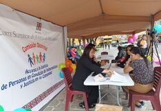 Huánuco: jueces entregan depósitos judiciales de alimentos en jornada maratónica