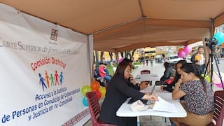 Huánuco: jueces entregan depósitos judiciales de alimentos en jornada maratónica