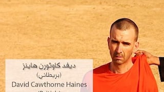 Estado Islámico afirma haber decapitado al rehén David Haines