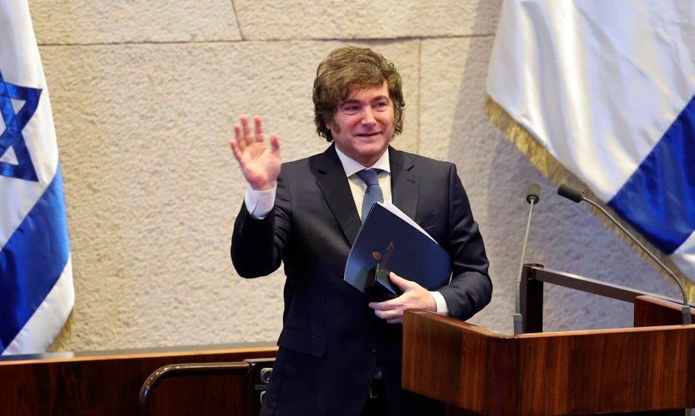 Javier Milei recibirá medalla de honor en Israel y anuncia traslado de embajada argentina a Jerusalén. Foto: Agencia Reforma.