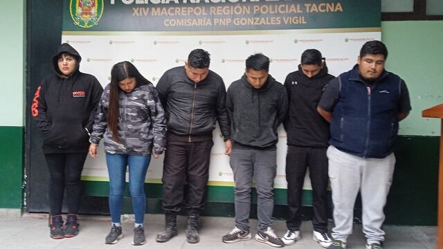 Tacna: Desarticulan una banda que utilizaba taxi para asaltar a asistentes de locales nocturnos
