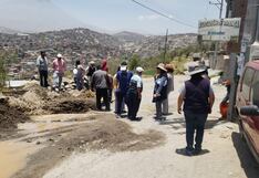 Arequipa: Al menos 200 viviendas sin agua potable por rotura de tubería en Paucarpata (VIDEO)