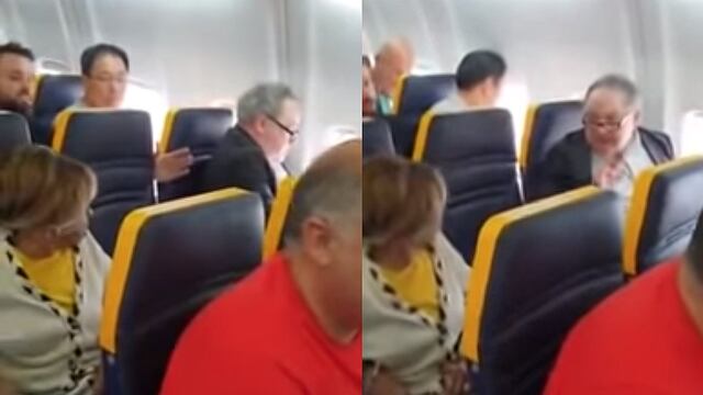 Un sujeto atacó verbalmente a una mujer con comentarios racistas en pleno vuelo (VIDEO)