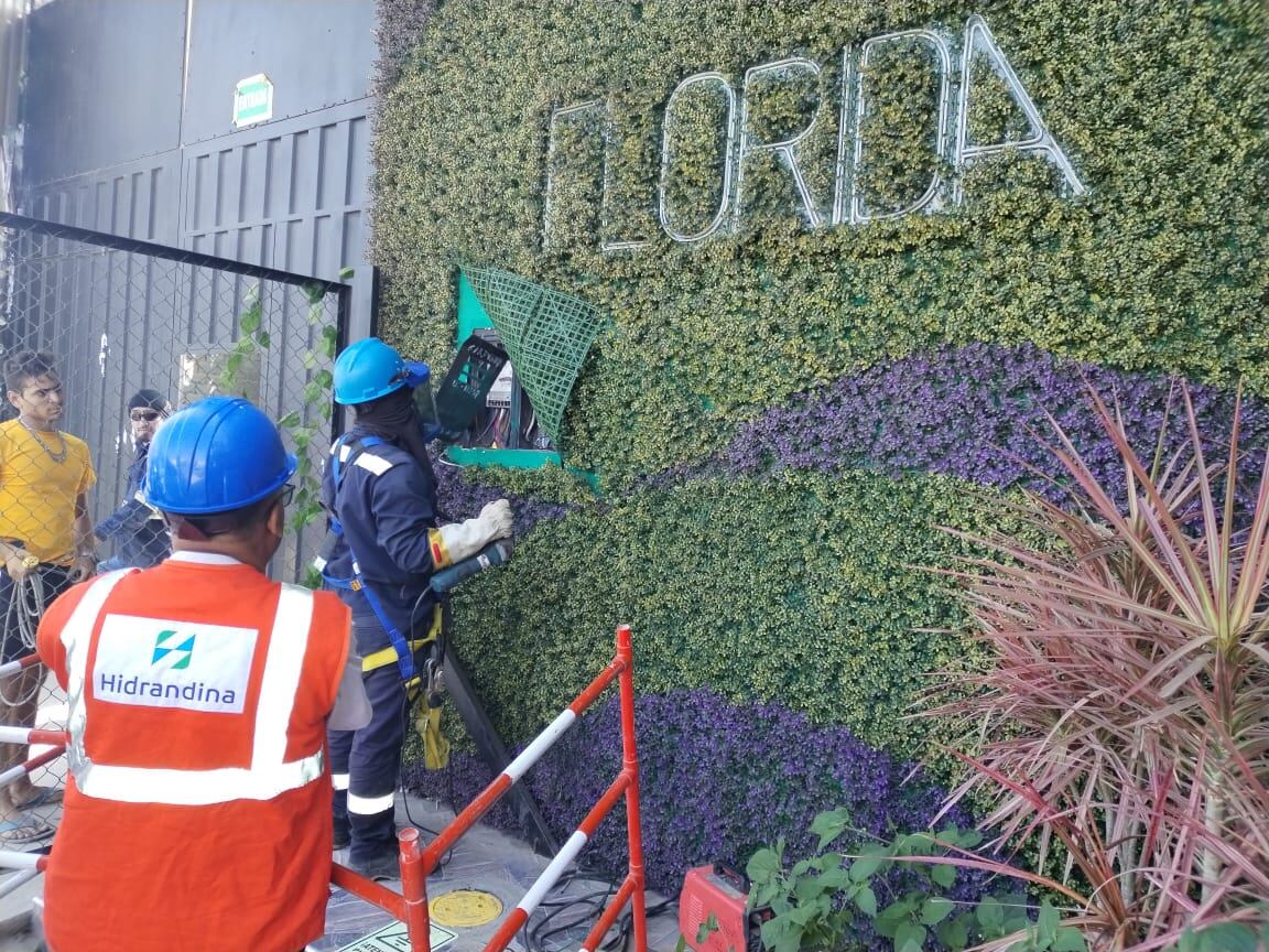 La empresa Hidrandina realizó operativo y descubrió que los administradores de los establecimientos evadían el pago de su consumo.