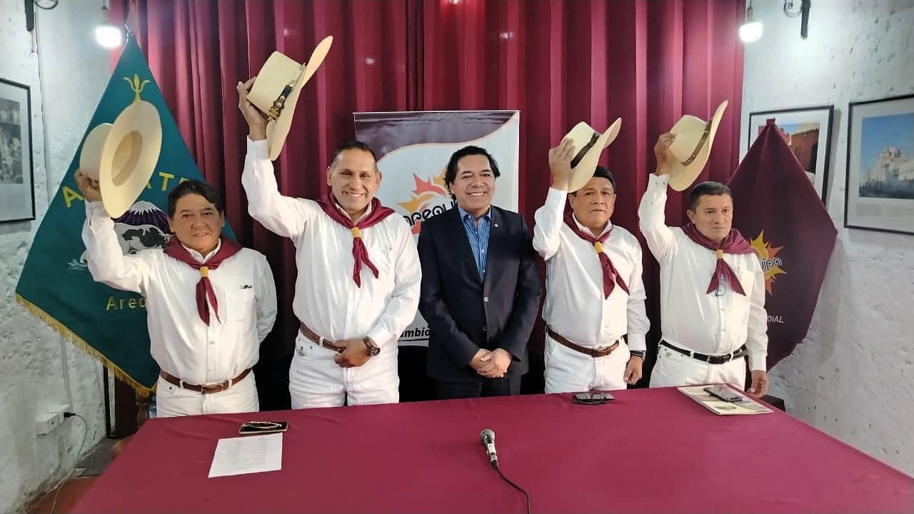 Anuncian el campeonato Ciudad de Arequipa 2026 en el marco del 486° Aniversario de Fundación de Arequipa. (Foto: Álvaro Figueroa/@photo.gec)