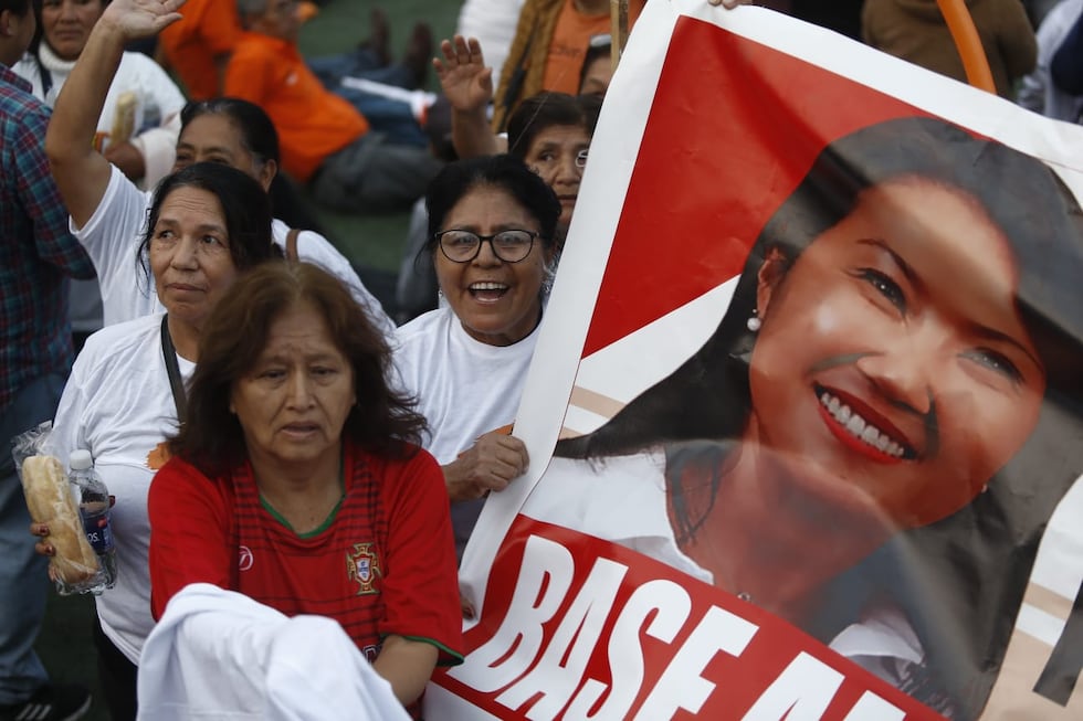 Cierre de campaña de Keiko Fujimori