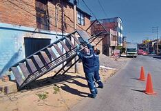 Construcciones ilegales en tres distritos de la ciudad de Arequipa