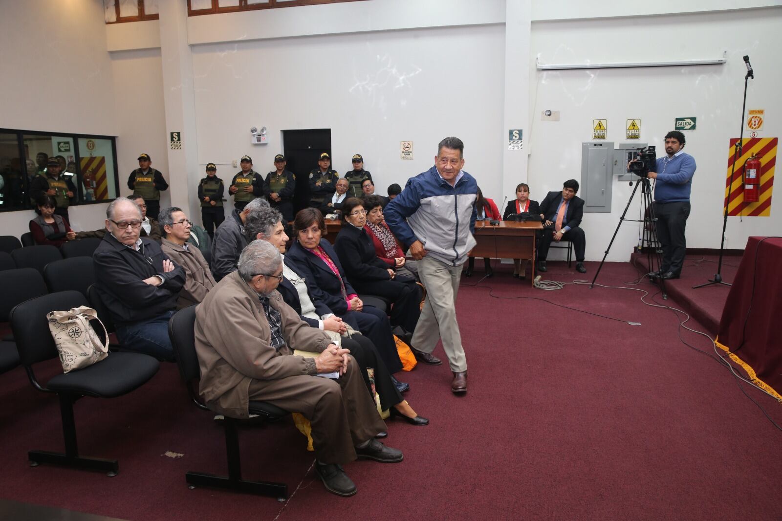 Cúpula de Sendero Luminoso en juicio.
