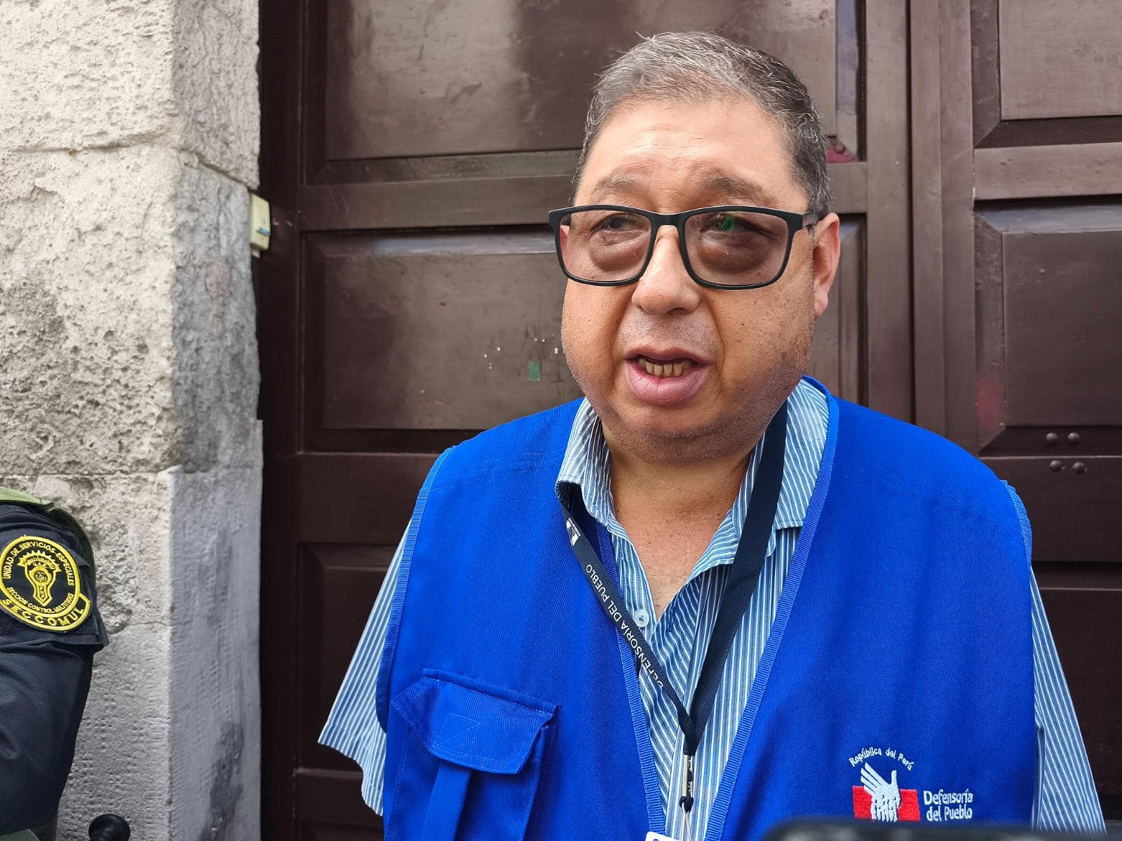 Representante de la Defensoría del Pueblo Edward Vargas Valderrama. (Foto: Correo)