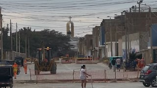 La Libertad: Claro Perú asegura que sus postes no impiden avance de obra de pistas y veredas en Pacasmayo