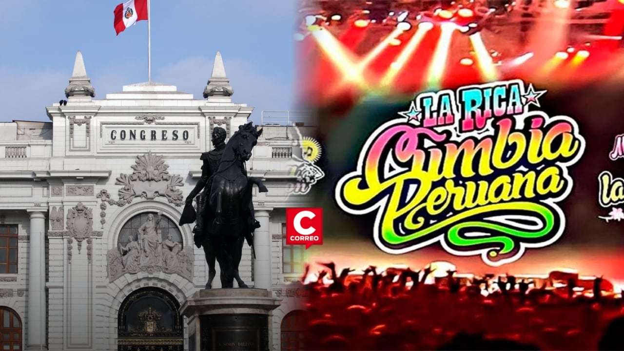 Congreso oficializa el 14 de marzo como Día Nacional de la Cumbia Peruana. Composición: Diario Correo.