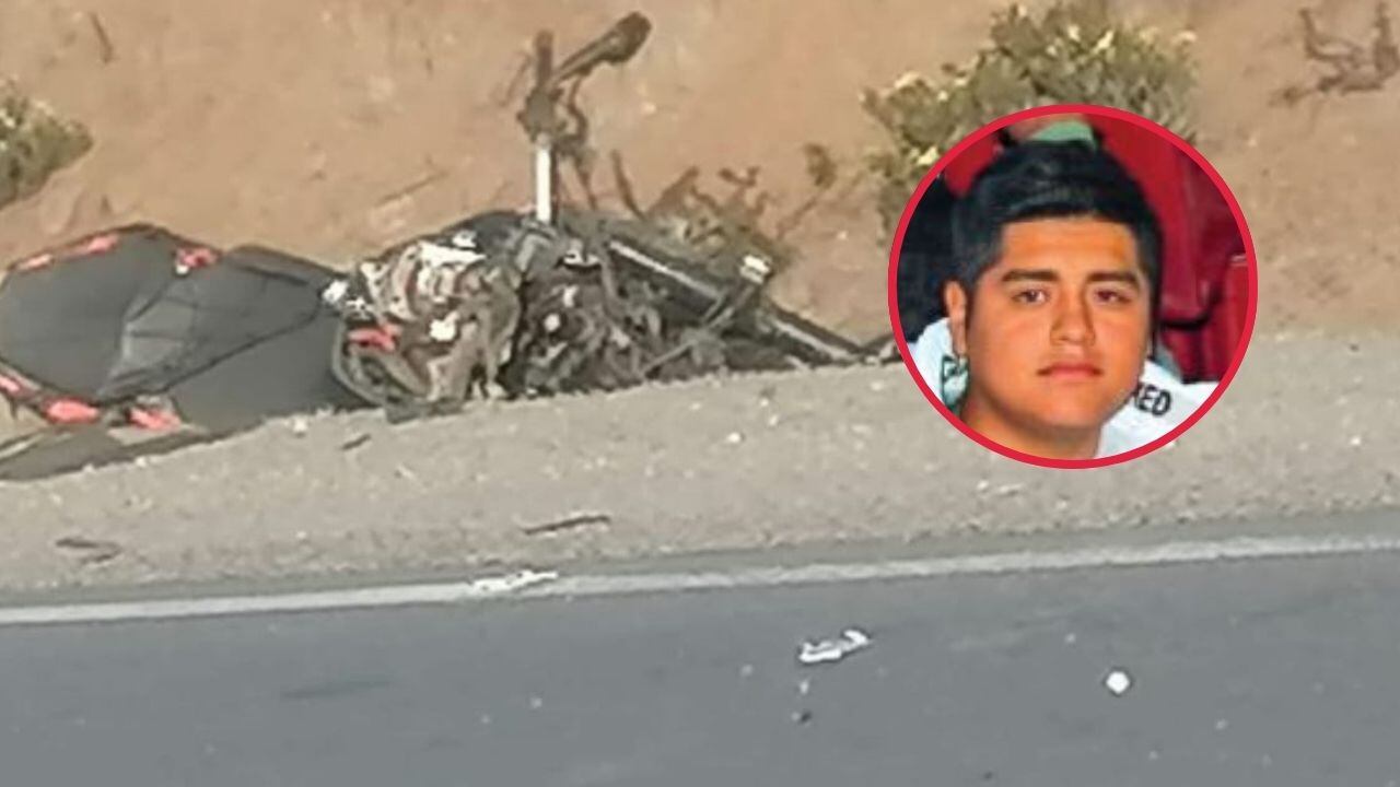 Motociclista falleció producto del impacto en la Panamericana Sur en Atiquipa (Foto: Difusión)