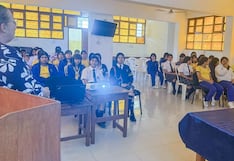 Ica: escolares de secundaria participan en charla sobre cuidado y respeto a los adultos mayores