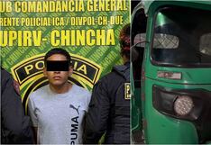 Chincha: intervienen a sujeto que escapaba con mototaxi robada