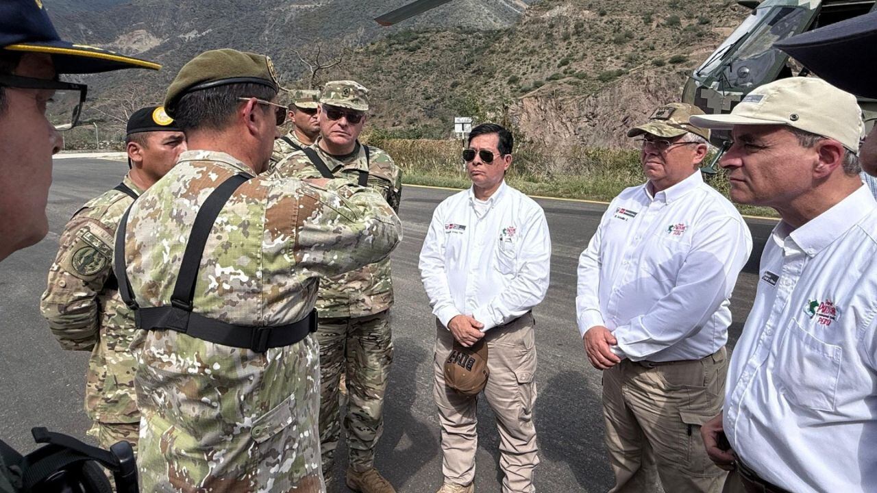 Titular de la PCM y ministros de Estado inspeccionaron bocaminas interdictadas y cumplimiento de toque de queda.