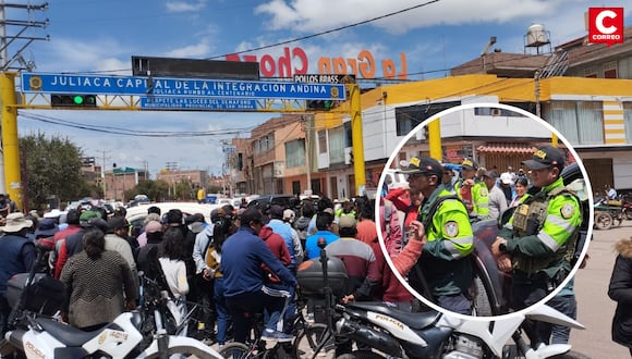 Retienen a policías acusados de causar accidente de tránsito en Puno